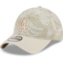 sapkak-ivelt-bezs-allithato-9twenty-leafy-palm-los-angeles-dodgers-mlb-new-era