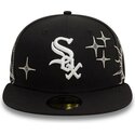 cap-lapos-cheren-reguliran-59fifty-zodiac-chicago-white-sox-mlb-new-era