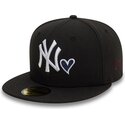 sapkak-lapos-fekete-illesztett-59fifty-heart-icon-new-york-yankees-mlb-new-era