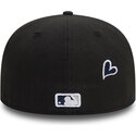 schwarze-anliegende-59fifty-flatcap-heart-icon-der-new-york-yankees-mlb-von-new-era