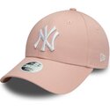 cap-ivelt-roza-reguliruema-lenta-9forty-colour-essential-new-york-yankees-mlb-new-era