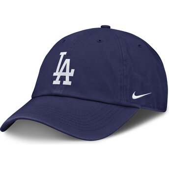 Cap ívelt син регулируема лента gyereknek Club Unstructured Organic Cotton Los Angeles Dodgers MLB Nike