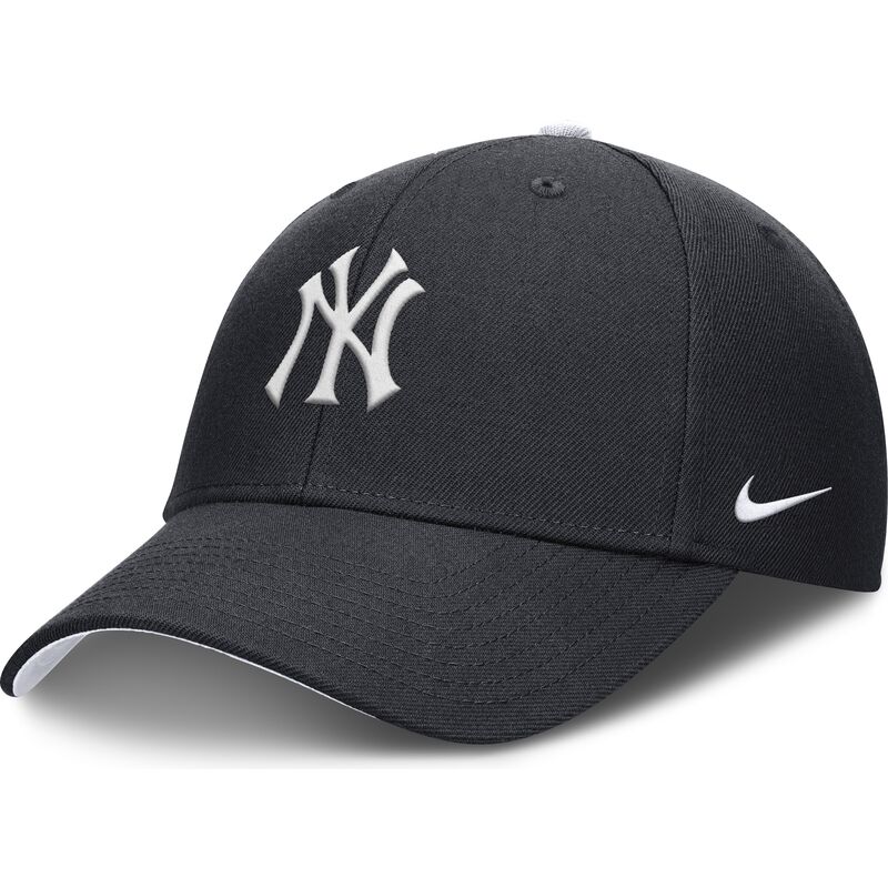 marineblaue-verstellbare-gebogene-kappe-fur-kinder-dri-fit-club-structured-von-new-york-yankees-mlb-von-nike