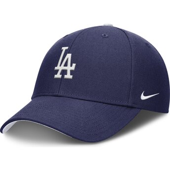 Sapkák ívelt kék állítható pánt gyereknek Dri-Fit Club Structured Los Angeles Dodgers MLB Nike