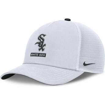 Cap ívelt бял снапбек Primetime Dri-Fit Rise Structured Chicago White Sox MLB Nike