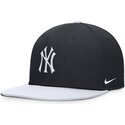 nike-flat-brim-youth-dri-fit-pro-structured-square-bill-new-york-yankees-mlb-navy-blue-and-white-snapback-cap