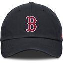 gebogene-marineblaue-verstellbare-kappe-fur-kinder-club-unstructured-organic-cotton-von-boston-red-sox-mlb-von-nike