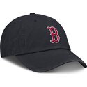 gebogene-marineblaue-verstellbare-kappe-fur-kinder-club-unstructured-organic-cotton-von-boston-red-sox-mlb-von-nike