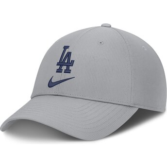 Cap ívelt сив регулируема лента Primetime Club Structured UV Poly Ripstop Los Angeles Dodgers MLB Nike