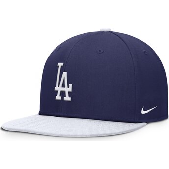 Cap lapos син снапбек gyereknek Dri-Fit Pro Structured Square Bill Los Angeles Dodgers MLB Nike
