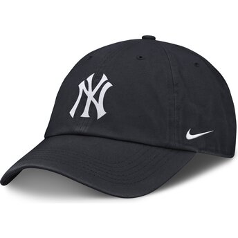 Cap ívelt тъмносин регулируема лента gyereknek Club Unstructured Organic Cotton New York Yankees MLB Nike