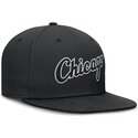 cap-lapos-cheren-reguliran-dri-fit-true-structured-round-bill-chicago-white-sox-mlb-nike