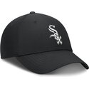 gorra-curva-negra-ajustable-club-structured-uv-poly-ripstop-de-chicago-white-sox-mlb-de-nike