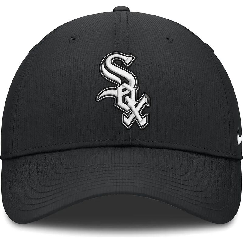 nike-curved-brim-club-structured-uv-poly-ripstop-chicago-white-sox-mlb-black-adjustable-cap