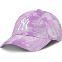 sapkak-ivelt-lila-allithato-mothers-day-club-unstructured-organic-cotton-new-york-yankees-mlb-nike
