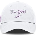 weisse-verstellbare-gebogene-kappe-mothers-day-club-unstructured-organic-cotton-der-new-york-yankees-mlb-von-nike