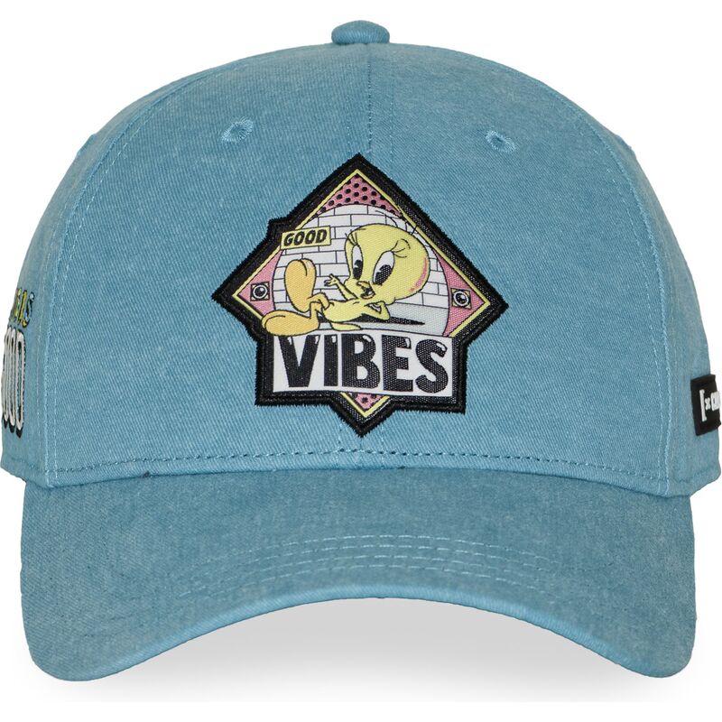 capslab-curved-brim-tweety-loo13-pcblifb-looney-tunes-blue-snapback-cap capslab-curved-brim-tweety-loo13-pcblifb-looney-tunes-blue-snapback-cap