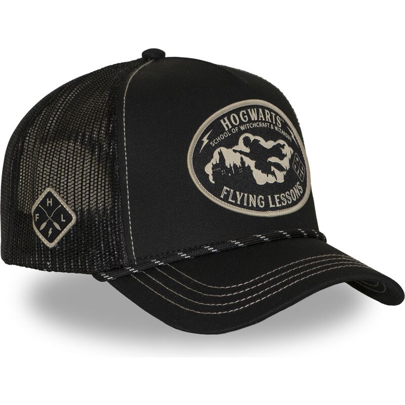 schwarze-trucker-kappe-hp4-fly1b-harry-potter-von-capslab schwarze-trucker-kappe-hp4-fly1b-harry-potter-von-capslab