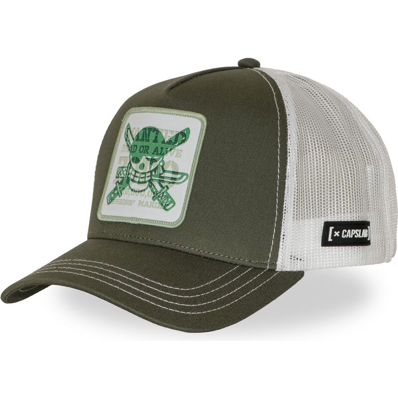 capslab-roronoa-zoro-op7-doa2b-one-piece-green-trucker-hat capslab-roronoa-zoro-op7-doa2b-one-piece-green-trucker-hat