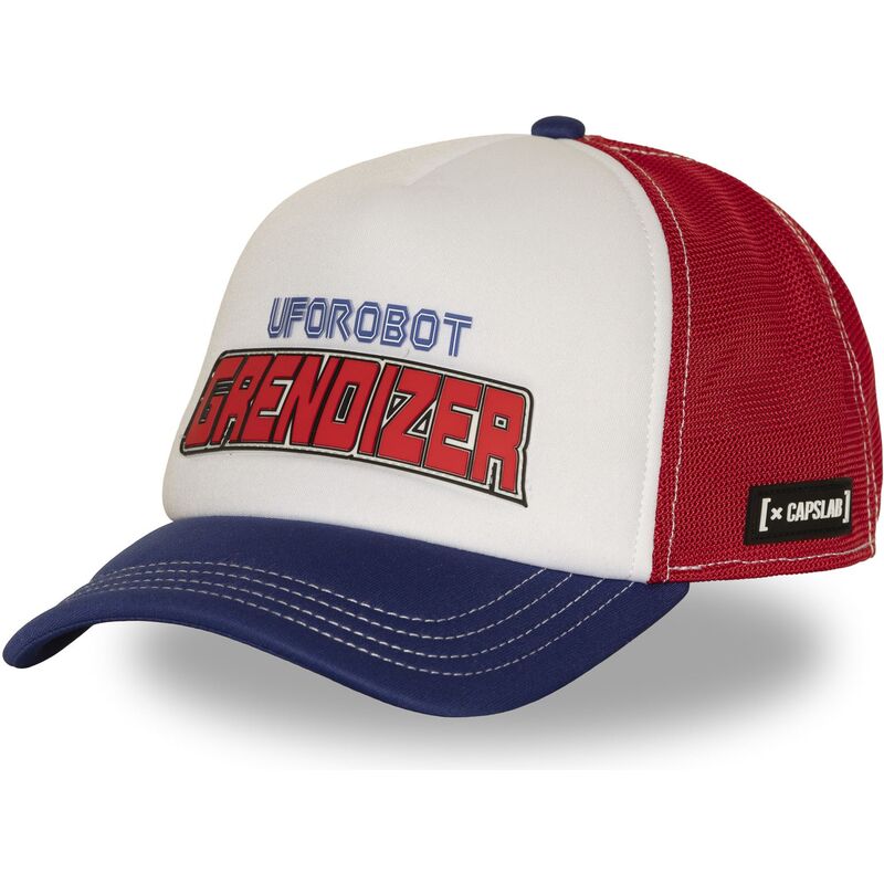 mehrfarbige-trucker-kappe-robot-grendizer-gol7-ufob-von-capslab mehrfarbige-trucker-kappe-robot-grendizer-gol7-ufob-von-capslab