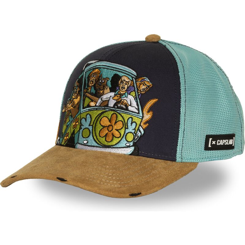mehrfarbige-trucker-kappe-the-mystery-machine-sd2-mystb-scooby-doo-von-capslab mehrfarbige-trucker-kappe-the-mystery-machine-sd2-mystb-scooby-doo-von-capslab