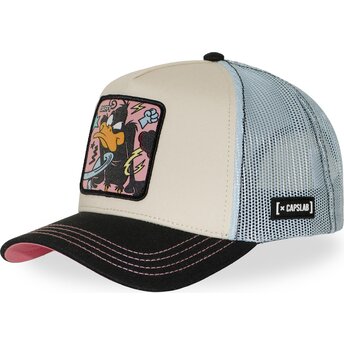 Mehrfarbige Trucker-Cap Daffy Duck LOO13 DAFB Looney Tunes von Capslab