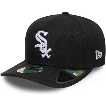 Sapkák ívelt fekete snapback 9SEVENTY Stretch Snap Player Replica Chicago White Sox MLB New Era