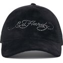 sapkak-ivelt-fekete-snapback-core-silver-diamante-velour-ed-hardy