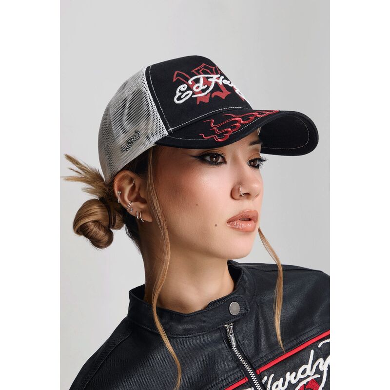 sapkak-ivelt-fekete-snapback-1971-ed-hardy