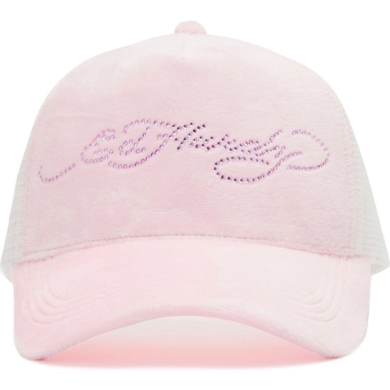 sapkak-ivelt-rozsaszin-snapback-diamante-velour-ed-hardy