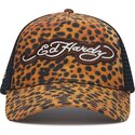 sapkak-ivelt-leopardmintas-snapback-leopard-print-ed-hardy