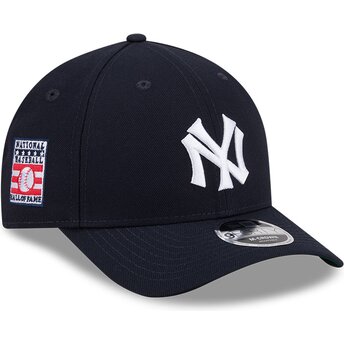 Sapkák ívelt sötétkék snapback 9FORTY M-Crown Hall Of Fame New York Yankees MLB New Era