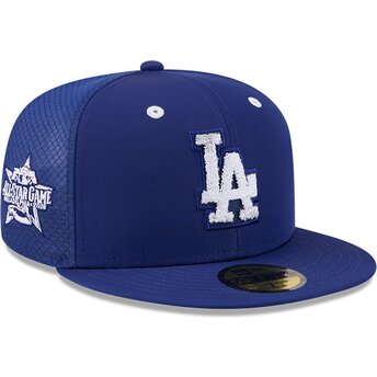 Sapkák lapos kék illesztett 59FIFTY All Star Game Workout Los Angeles Dodgers MLB New Era