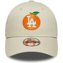 sapkak-ivelt-bezs-allithato-gyereknek-9forty-fruit-icon-orange-los-angeles-dodgers-mlb-new-era