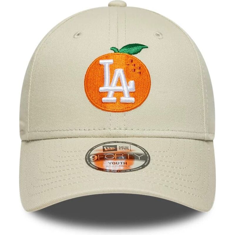 sapkak-ivelt-bezs-allithato-gyereknek-9forty-fruit-icon-orange-los-angeles-dodgers-mlb-new-era