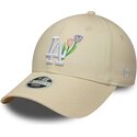 sapkak-ivelt-bezs-allithato-9forty-flower-icon-los-angeles-dodgers-mlb-new-era