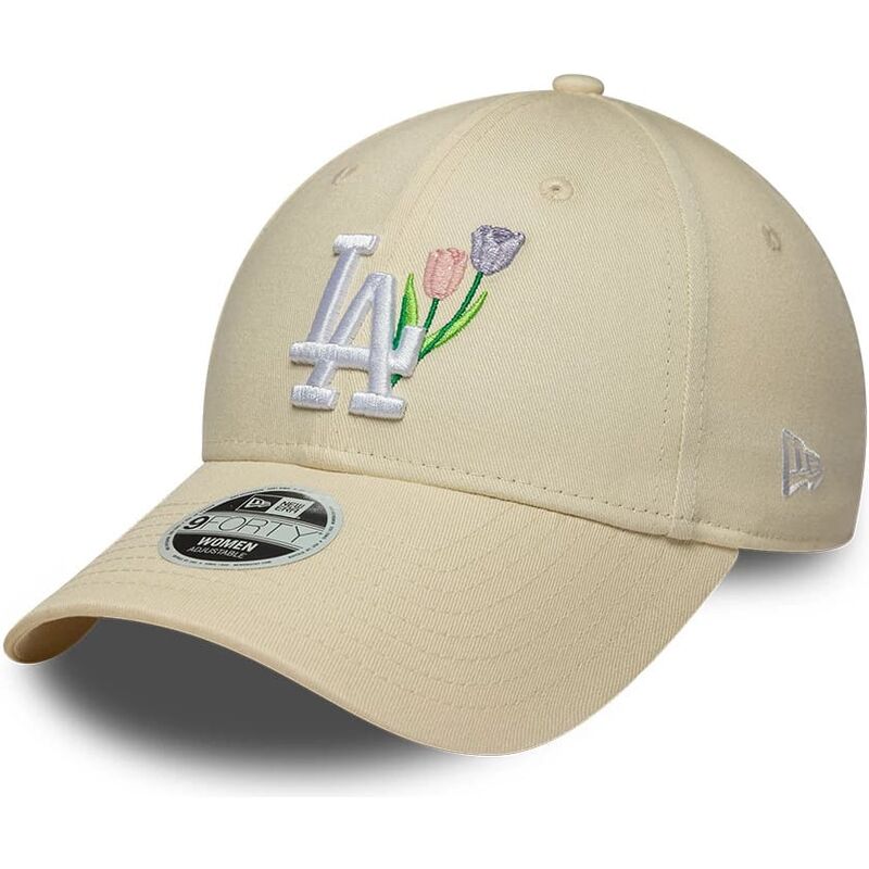 sapkak-ivelt-bezs-allithato-9forty-flower-icon-los-angeles-dodgers-mlb-new-era
