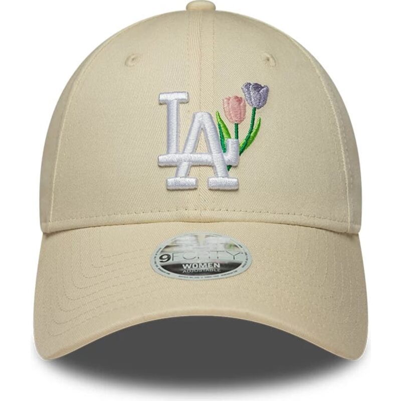 sapkak-ivelt-bezs-allithato-9forty-flower-icon-los-angeles-dodgers-mlb-new-era