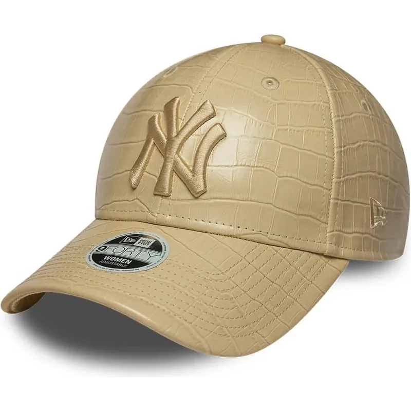 sapkak-ivelt-bezs-allithato-9forty-pu-pattern-new-york-yankees-mlb-new-era