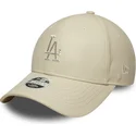 sapkak-ivelt-bezs-snapback-9forty-m-crown-pu-diamante-los-angeles-dodgers-mlb-new-era