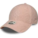 sapkak-ivelt-rozsaszin-snapback-rosa-9forty-m-crown-winter-borg-new-york-yankees-mlb-new-era