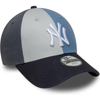 Sapkák ívelt többszínű állítható gyereknek 9FORTY Colourblock New York Yankees MLB New Era