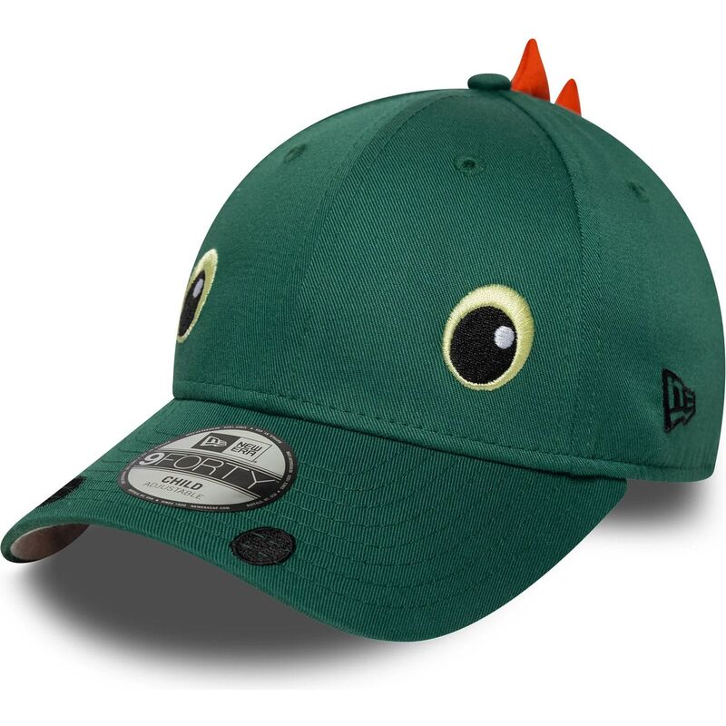 sapkak-ivelt-zold-snapback-gyereknek-9forty-dino-face-new-era sapkak-ivelt-zold-snapback-gyereknek-9forty-dino-face-new-era