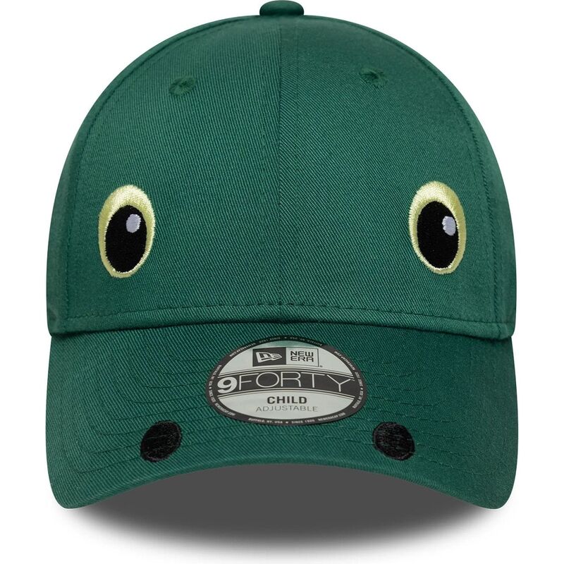 sapkak-ivelt-zold-snapback-gyereknek-9forty-dino-face-new-era sapkak-ivelt-zold-snapback-gyereknek-9forty-dino-face-new-era