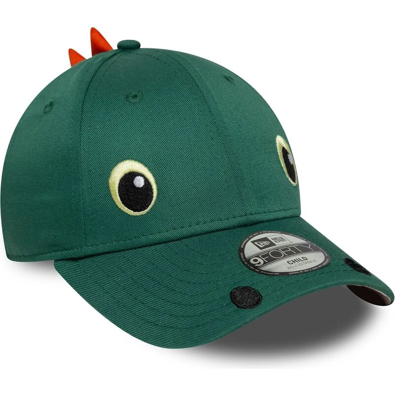sapkak-ivelt-zold-snapback-gyereknek-9forty-dino-face-new-era sapkak-ivelt-zold-snapback-gyereknek-9forty-dino-face-new-era
