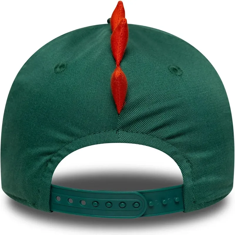 sapkak-ivelt-zold-snapback-gyereknek-9forty-dino-face-new-era sapkak-ivelt-zold-snapback-gyereknek-9forty-dino-face-new-era