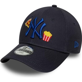 Sapkák ívelt sötétkék állítható gyereknek 9FORTY Food Icon New York Yankees MLB New Era