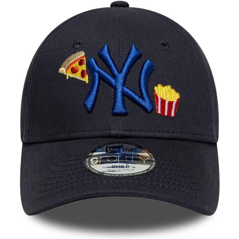 sapkak-ivelt-sotetkek-allithato-gyereknek-9forty-food-icon-new-york-yankees-mlb-new-era