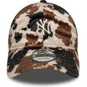 sapkak-ivelt-barna-allithato-9twenty-animal-print-new-york-yankees-mlb-new-era