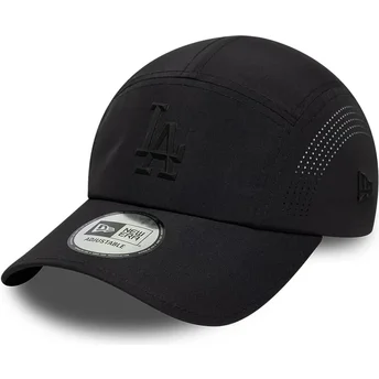 Sapkák ívelt fekete snapback Runner Tech Midi Los Angeles Dodgers MLB New Era